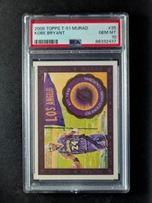 2008-09 Topps T-51 Murad KOBE BRYANT Los Angeles Lakers #35 PSA 10 POP 44