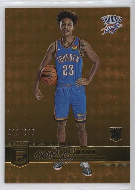 2021-22 Donruss Elite Rookies Orange 11/210 Tre Mann #231 1e0