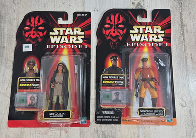 Star Wars Episode 1 Naboo Royal Security & Adi Gallia The Phantom Menace 1999