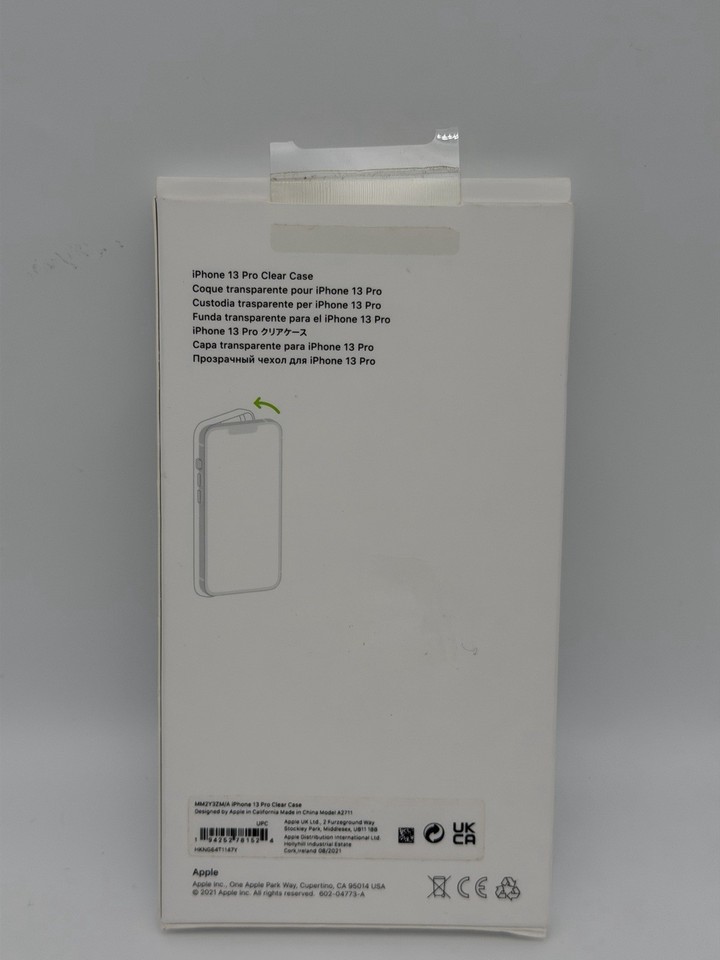 RhinoShield Clear Case Mit MagSafe Für IPhone 13 Pro – Kristallklar, Starke Magnete, Vergilbungsresistent