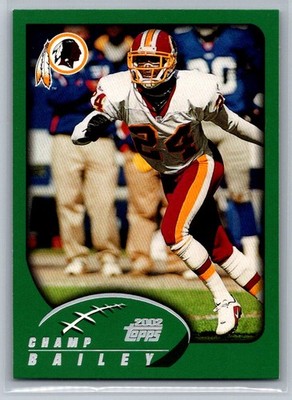 2002 Topps #139 Champ Bailey Washington Redskins
