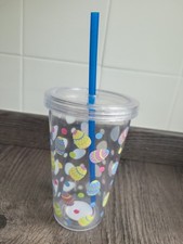 Happy Easter Drinking Cup With Lid And Straw