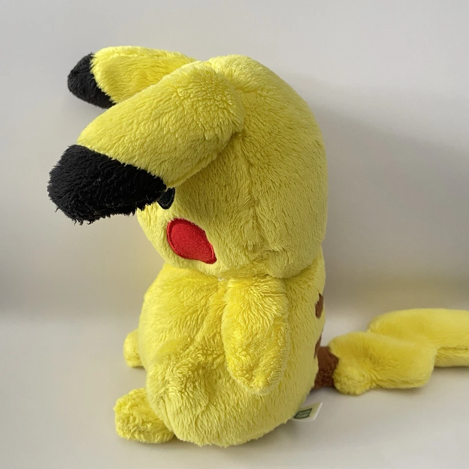 Pokemon Pikachu Fluffy Beanie Plush Kids Toy - Nintendo Gamefreak Takara Tomy - image 2 of 4