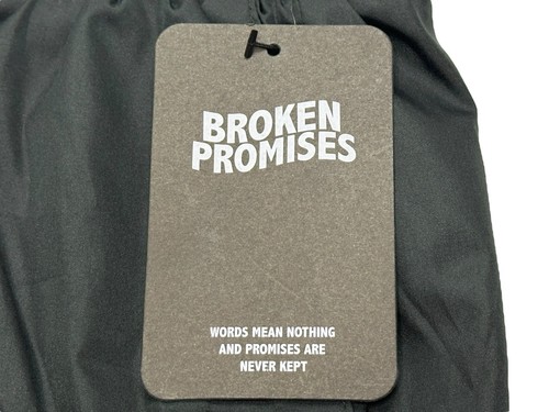 NWT Men's Broken Promises x Santa Cruz Boneyard Wind Pants Size Small Black - Picture 4 of 15