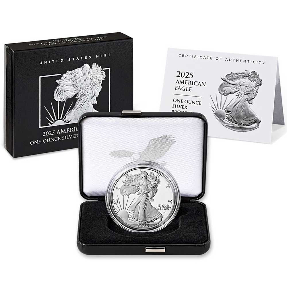 American Eagle - 【純銀】アメリカイーグル銀貨　1997年発行　ケース・箱・証明書付 楽天市場】即納 新品未使用 1987 アメリカ イーグル銀貨1オンス