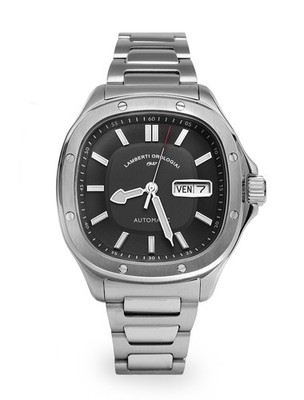 LAMBERTI WATCHES Ref. 15126N ELLIXOMATIC.  Automatic with date and day