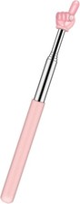 Retractable Teacher Pointer for Classroom Kids Reading, Dumero Pink