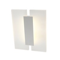 Weiß Moderne Wandleuchte Leuchter 420Lm 1X6W/Led IP20 22X5,5X28 [Cm]