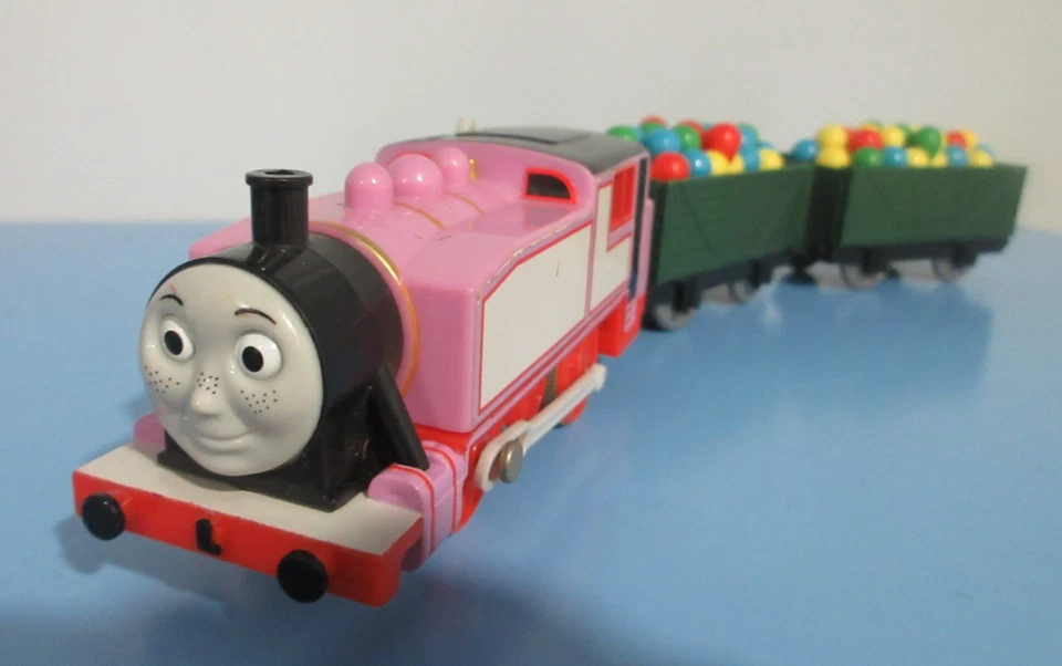 Thomas & Friends Trackmaster ROSIE Tren Motorizado con Coches Globo ¡JUEGO COMPLETO! Foto 3 de 4