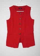 Damen Weste, Anzugweste, Rot, C&A, Gr. 34