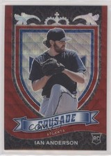 2021 Panini Chronicles Crusade Ruby Wave Prizm 123/199 Ian Anderson #22 o3p