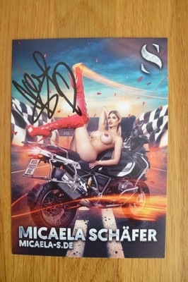 AK Micaela Schäfer,Erotik,sexy,Venus,Autogrammkarte,Erotikpostkarte,