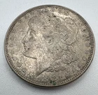1921 Denver Mint USA Morgan One Dollar 90% Silver $1 Coin Mint D B28