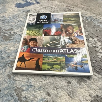 Rand McNally Classroom Atlas 13th Edition - Atlas Book, Atlases Subject