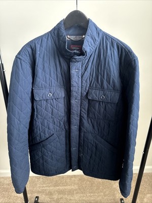 Men's UNTUCKit quilted field jacket Blue, L