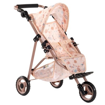 howa Puppenbuggy  miniflowers   mit höhenverstellbaren Schiebegriff 2260 B-Ware
