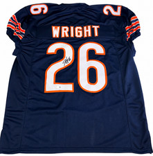 Nahshon Wright Signed Bears Custom Jersey JSA Witnessed Auto