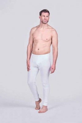 HJ Hall Cotton Rich Thermo Long Johns - Weiß