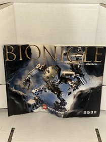 LEGO Bionicle Onua Complete Set with Canister & Manual &bull; Set #8532