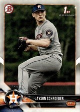 2018 Bowman Draft #BD-23 Jayson Schroeder