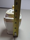 Vintage Nippon Potpourri Jar Hand Painted Porcelain Moriage Gold Trim — photo 7