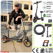 Luxury Foldable Scooter-1000W 12.5Ah Battery 26Mi Range 28MPH Speed E-Scooter,US