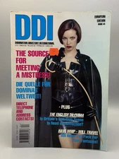 Vintage European DDI Lifestyle Directory - European Edition Collectible Magazine