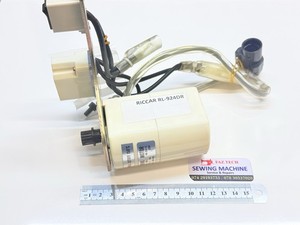 Motor + Stromanschluss + Schalter für RICCAR RL-925DR Overlocker Nähmaschine