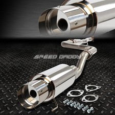 For 92-00 Honda Civic 24dr S.steel 4.5round Muffler Tip Catback Exhaust System For 92-00 Honda Civic 24dr S.steel 4.5round Muffler Tip Catback Exhaust System