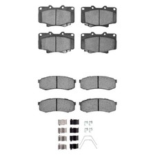 R1 Concepts Ceramic Ceramic Front & Rear Brake Pad Set