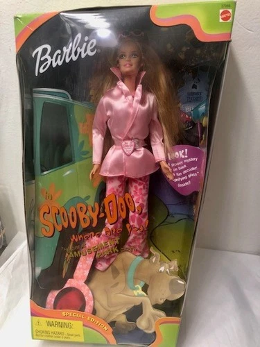 2000 Barbie Scooby Doo Special Edition The Great Amusement Park Caper used w box