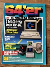 64´er Ausgabe 5/88 für Commodore C64 / C128...