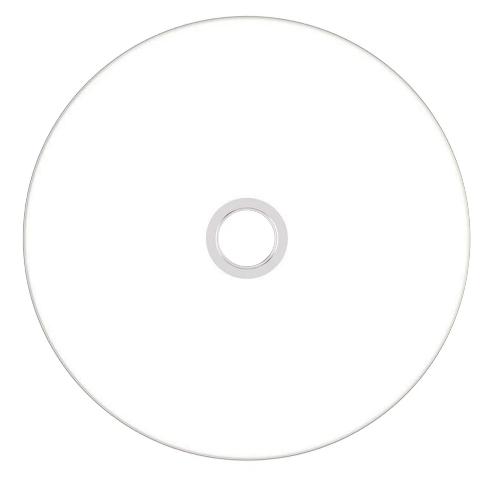 Verbatim Music CD-Rs, 80 Minutes, 100 Discs, White Printable, 48x Speed, MUR80FP - Image 2 of 4