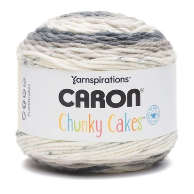 Chunky Cakes Self Striping Yarn Rice Pudding 9.8oz 280g #6 Super Bulky 1 PCS
