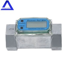 High Precision 1.5Inch Digital Flow Meter 10.5-74GPM for Liquid Flow Measurement