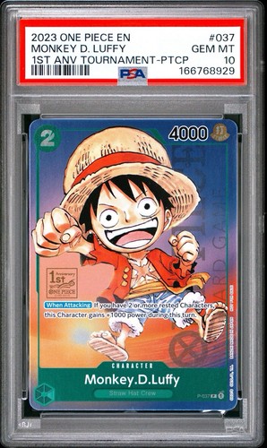 Monkey.D.Luffy (Anime Expo 2023) graded PSA 10 for sale on eBay