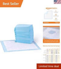 22x22 Leakproof Potty Training Pads for Dogs, 50 Count - Pet-Friendly Solution