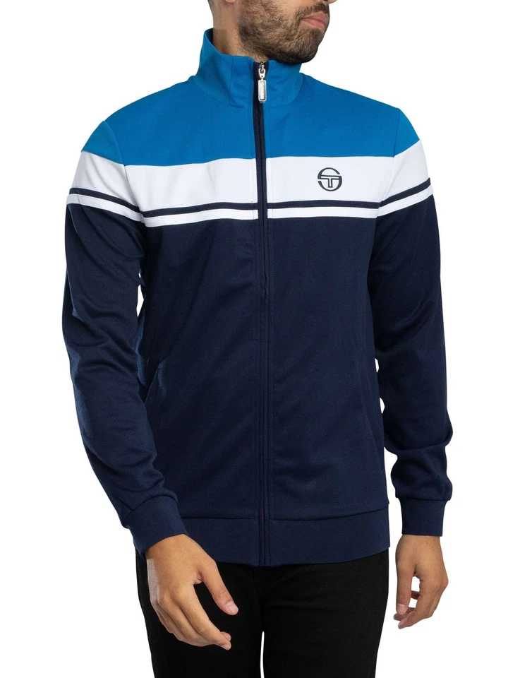 Sergio Tacchini Herren Damarindo Trainingsjacke, Blau - Bild 2 von 4