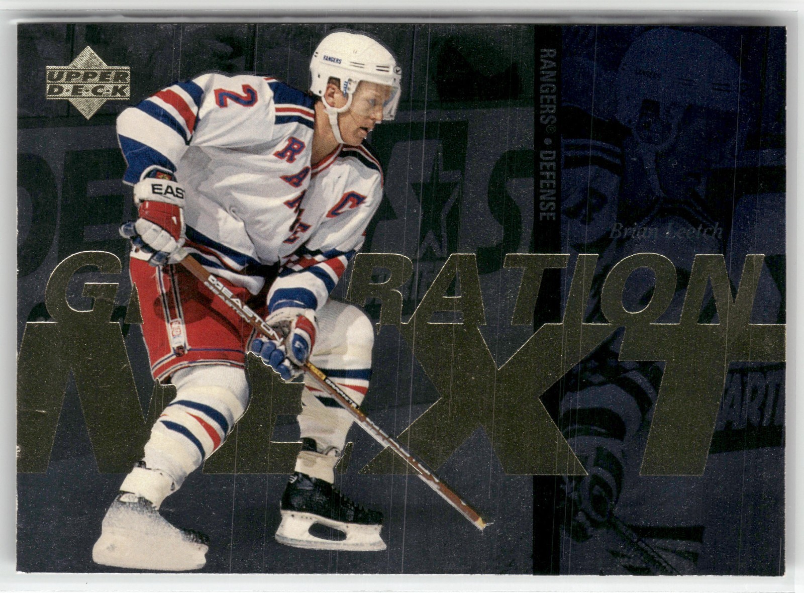 1997 Generation Next Upper Deck - Bryan Berard and Brian Leetch #X23