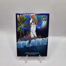 2024-25 Donruss Optic #4 Victor Wembanyama Splash! Purple