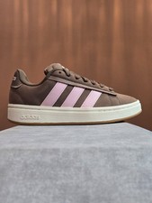 adidas Grand Court Alpha 00s - Mocha Brown Pink JR0541 Women's 6 NEW IN BOX