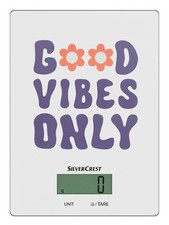 SilverCrest Küchenwaage Waage Digital LC Display Abschaltautomatik - GOOD VIBES