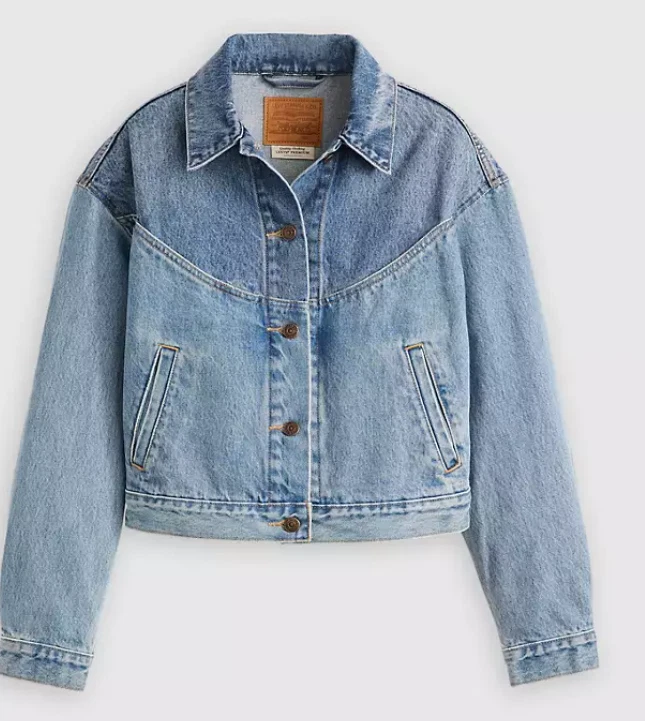 Levi’s® Premium Shrunken ’90s Western Trucker Jacket – Medium Indigo Denim
Opens in a new window or
