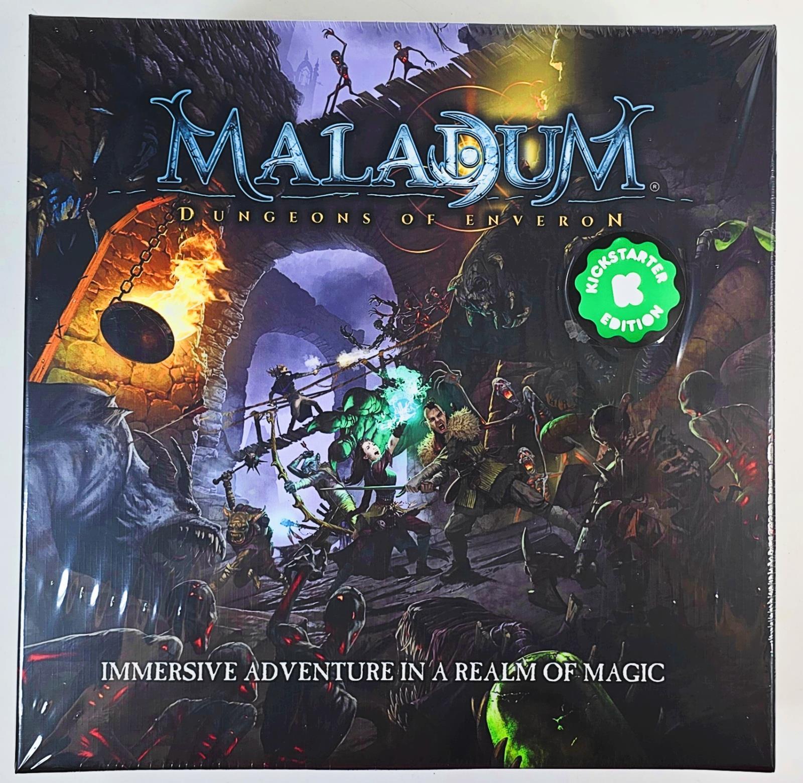 Боевые системы Maladum Dungeons of Enveron на Kickstarter Edition - ЗАПЕЧАТАНЫ 37390₽