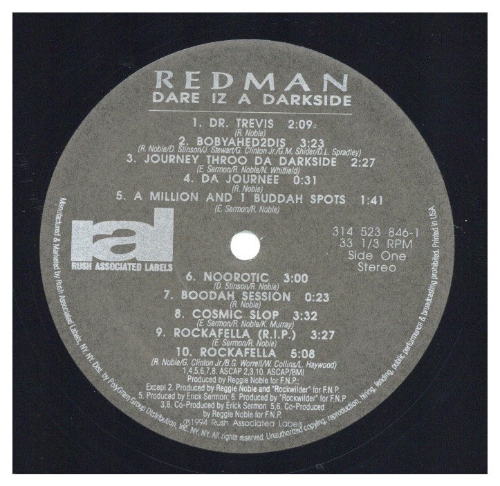 Redman - Dare Iz A Darkside '94 LP US ORG!EX/EX+ W/S | eBay