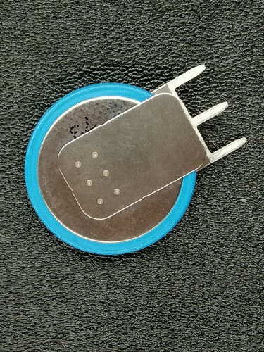 1x Varta CR2032 SLF Lithium Knopfzelle Batterie mit Lötfahne 3 pin stehend Lose. - Bild 3 von 3