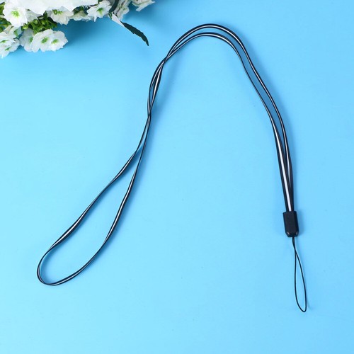 5pcs Neck Straps Cellphone Deorative Hanging Ropes for Work Chest School (Black) - 第 10/11 張圖片