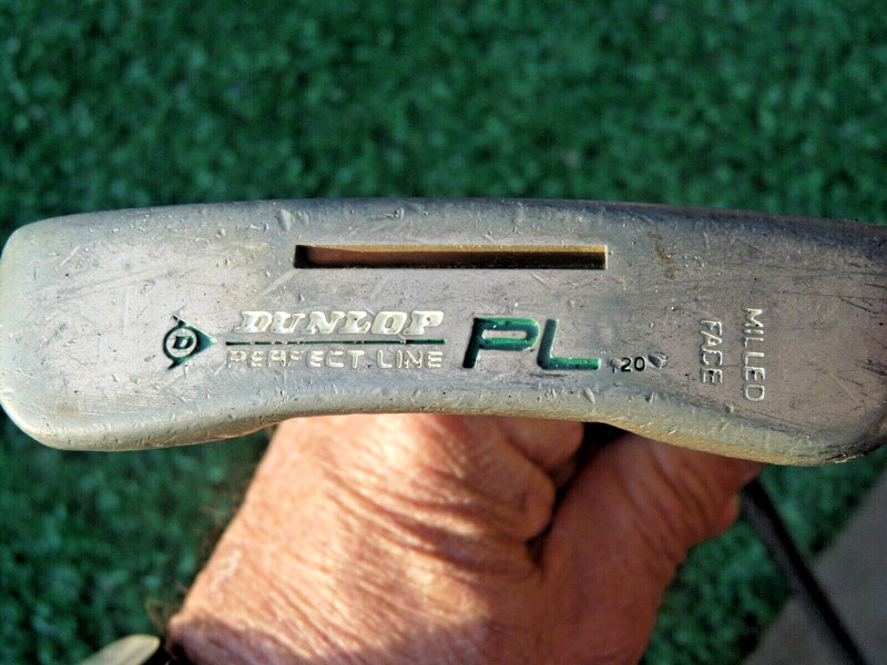 Dunlop PL (Perfect Line) 20 Milled Face Putter RH 36" End Weighted Blade