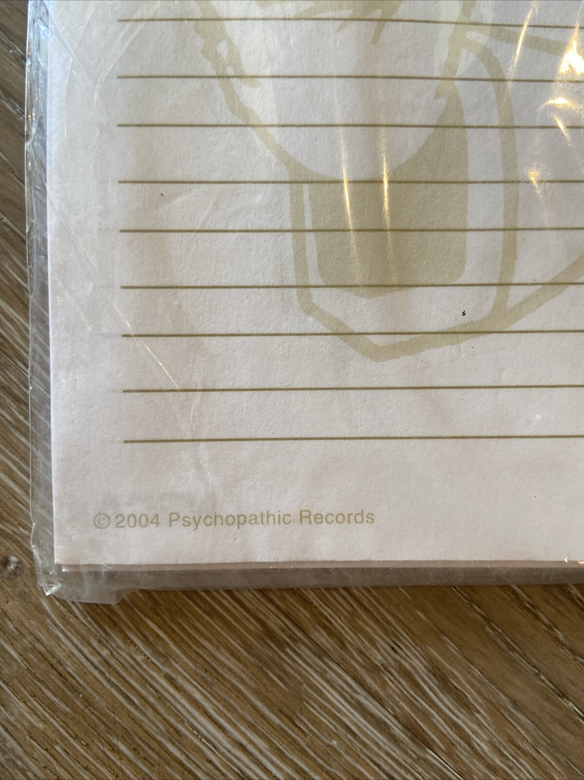 Insane Clown Posse The Ringmaster 3-Ring Binder Paper NECA ICP Hot Topic 2004