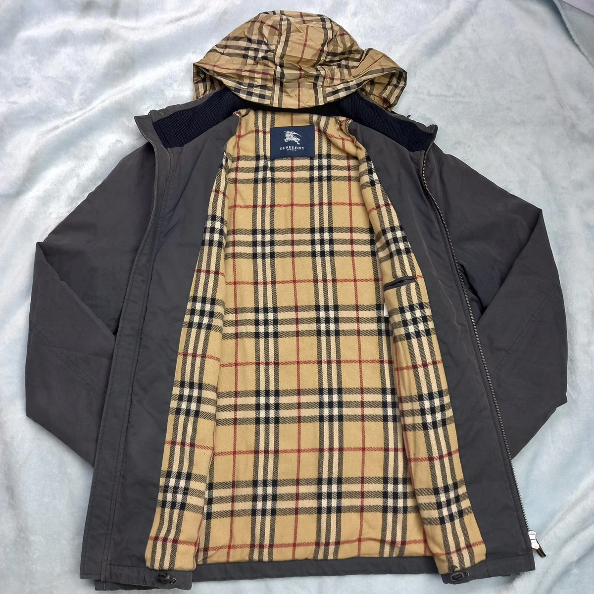 Burberry Vintage Check Hooded Jacket